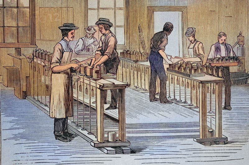Thurber & Co canning plant in Moorestown
