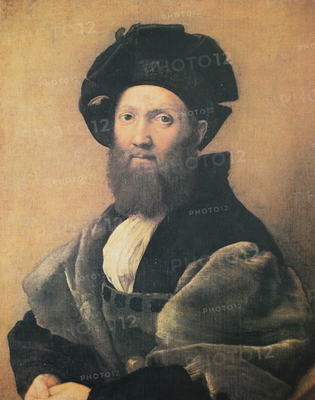 Portrait of Baldassare Castiglione by Raffaello Sanzio da Urbino