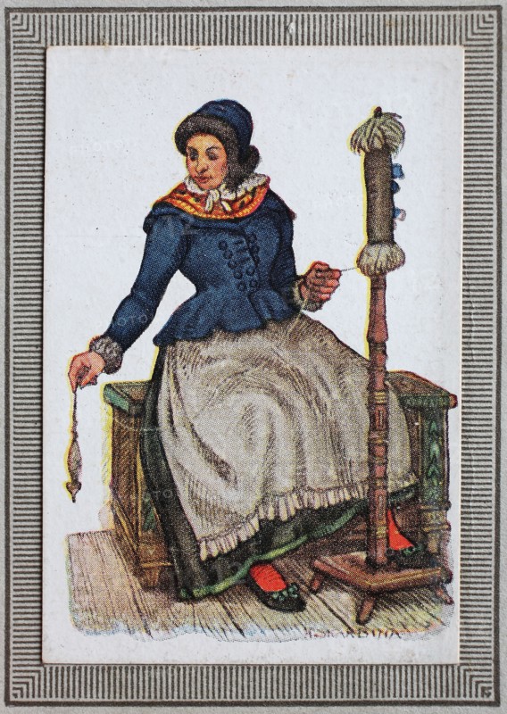 Traditional Costumes In Germany In The 19Th Century