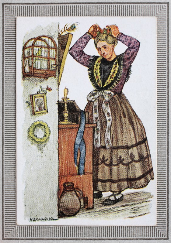 Traditional Costumes In Germany In The 19Th Century
