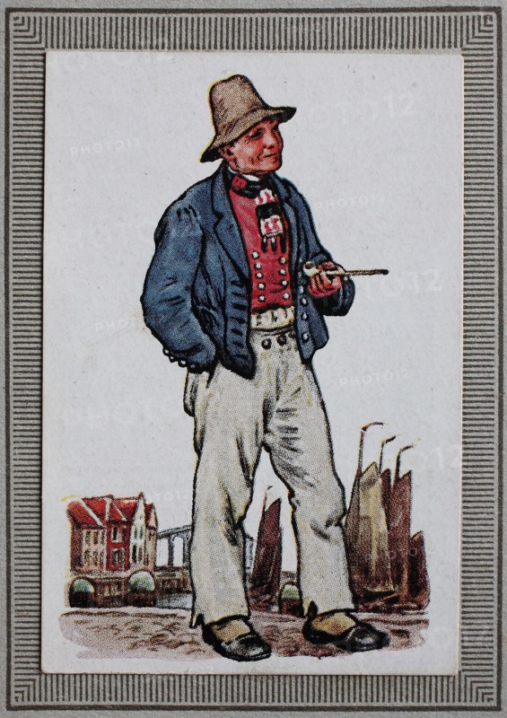 Traditional Costumes In Germany In The 19Th Century