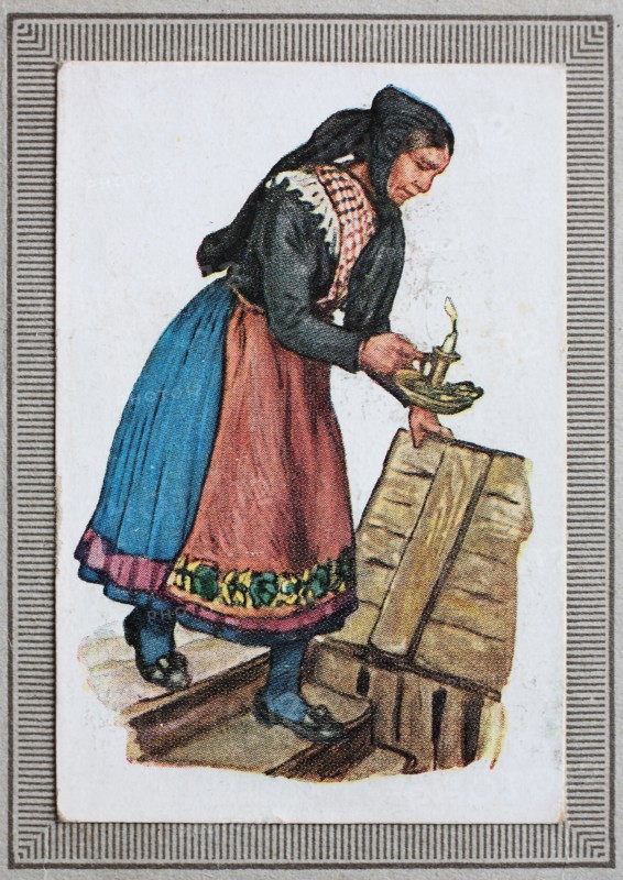 Traditional Costumes In Germany In The 19Th Century