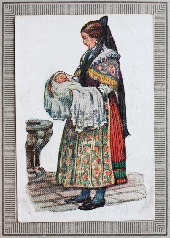 Traditional Costumes In Germany In The 19Th Century