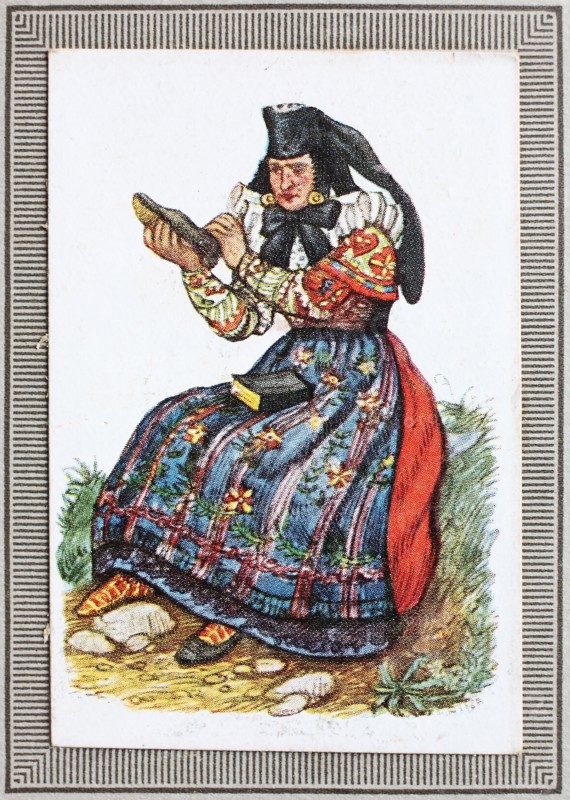 Traditional Costumes In Germany In The 19Th Century