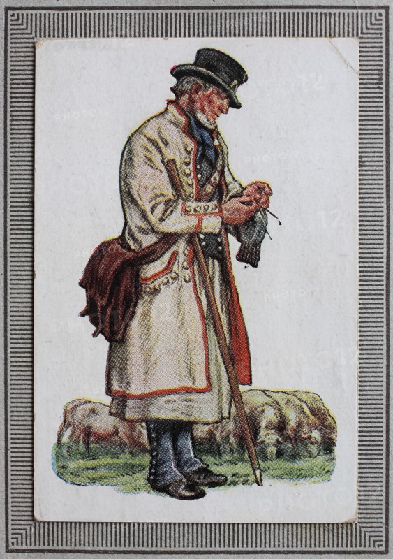 Traditional Costumes In Germany In The 19Th Century