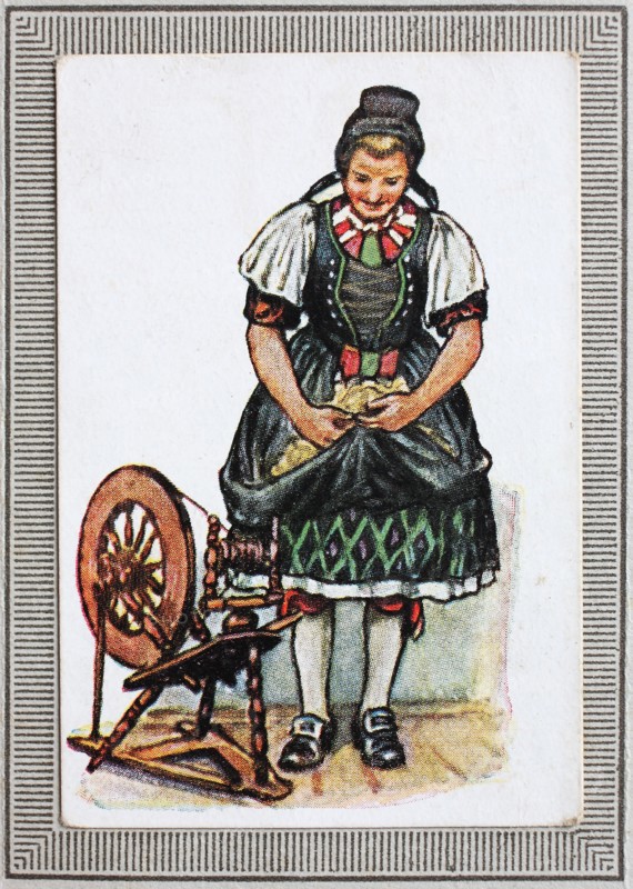 Traditional Costumes In Germany In The 19Th Century