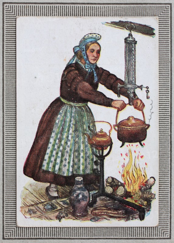 Traditional Costumes In Germany In The 19Th Century