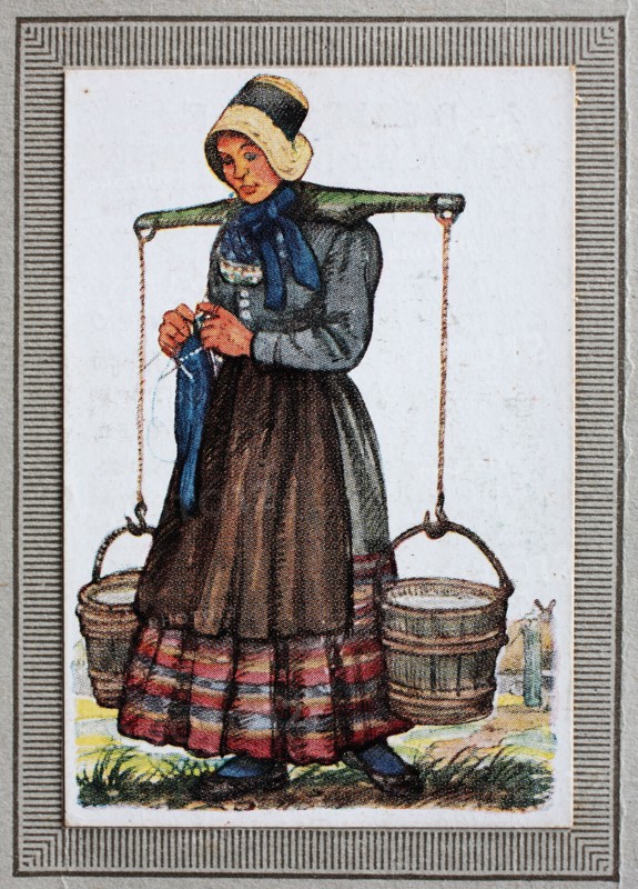 Traditional Costumes In Germany In The 19Th Century