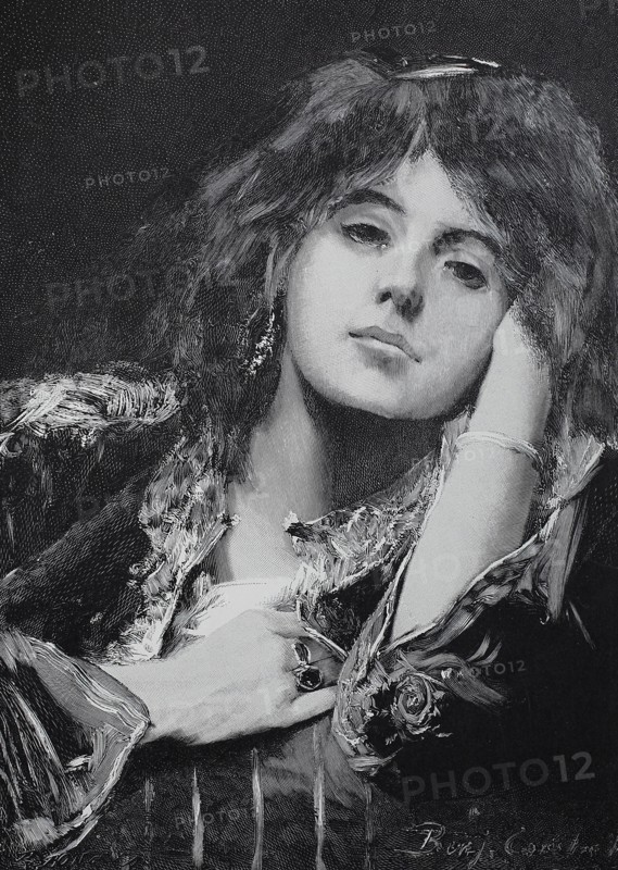 Portrait Of A Gypsy Girl