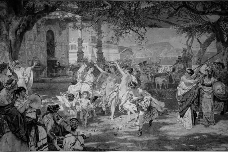 The Judgment Of Paris Is A Story From Greek Mythology