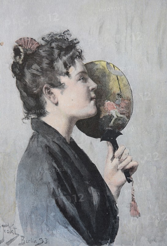 Woman In A Japanese Costume
