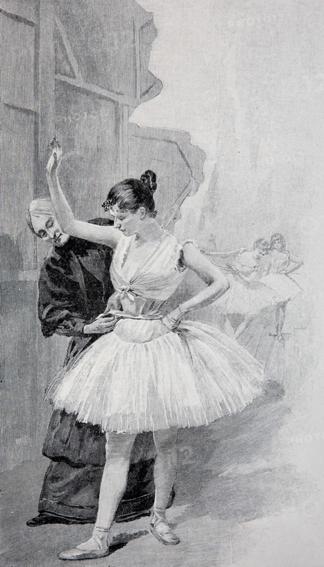 Dressing A Ballet Dancer Girl