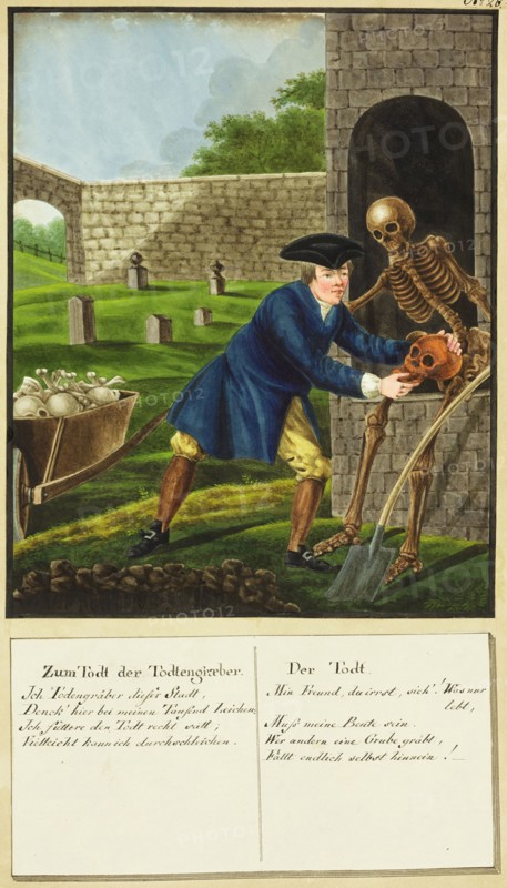 Death Comes To The Gravedigger