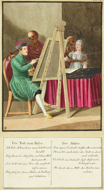 Death Comes To The Painter