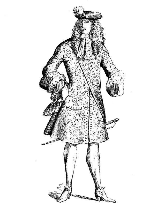 French Lieutenant In The Year 1673