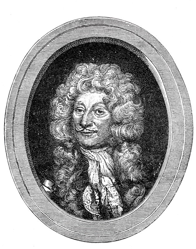 Wig In The Year 1680