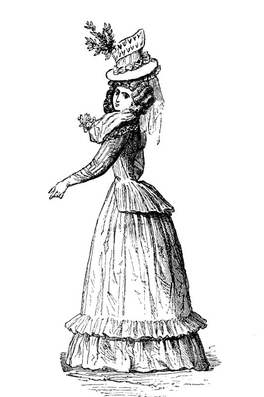 Lady In Caraco