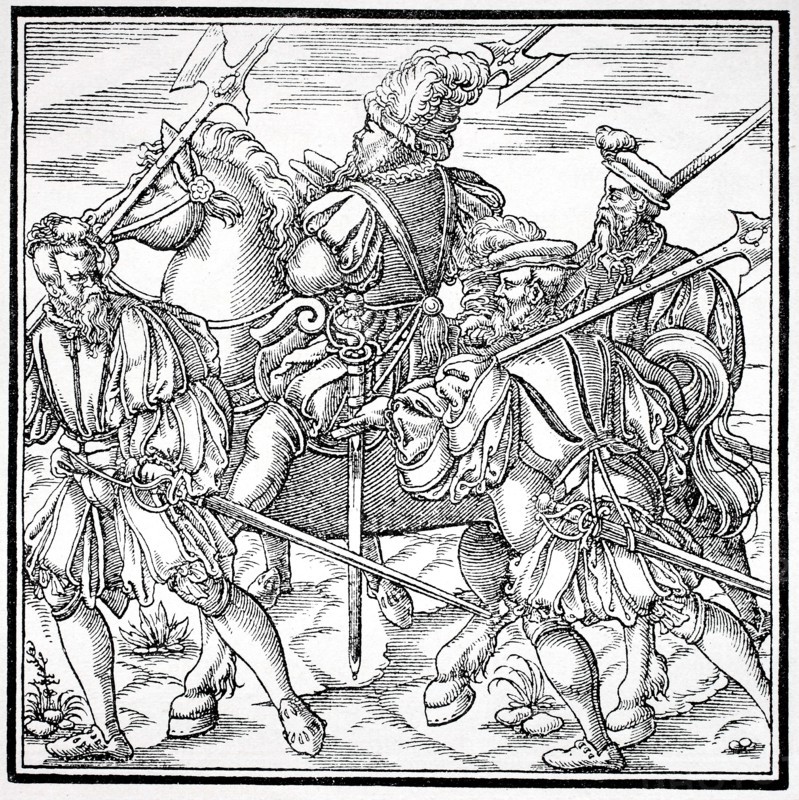 The Colonel And His Staff