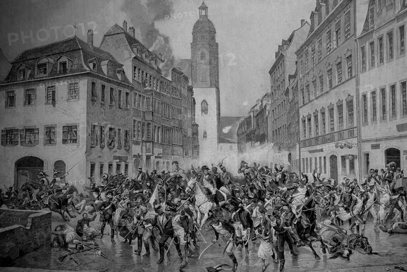 Napoleon'S Escape Through Leipzig
