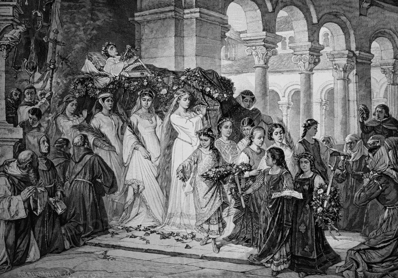Funeral Of Heinrich Frauenlob