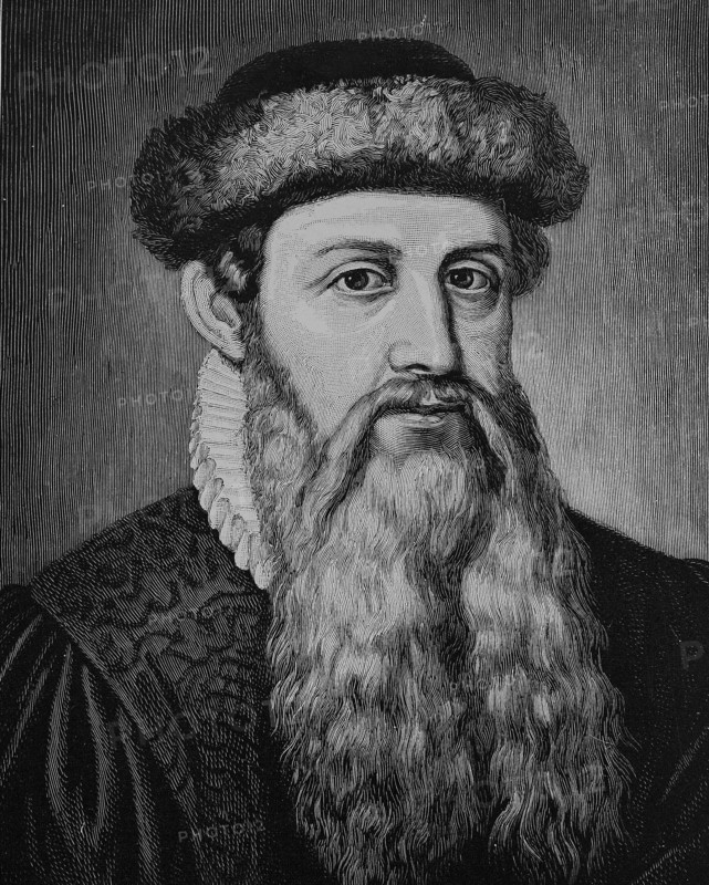 Johannes Gensfleisch Zur Laden Zum Gutenberg Was A German Blacksmith