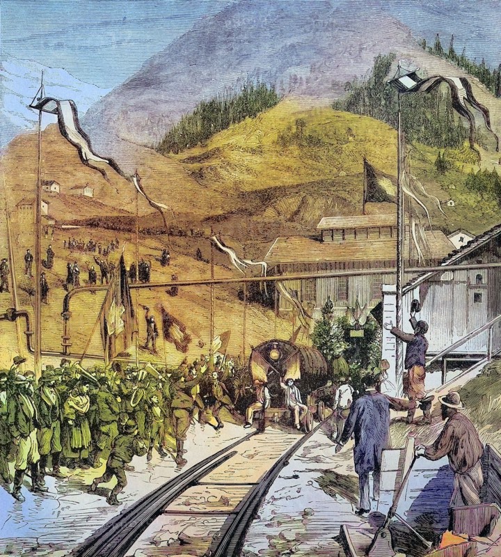 The Gotthard Tunnel