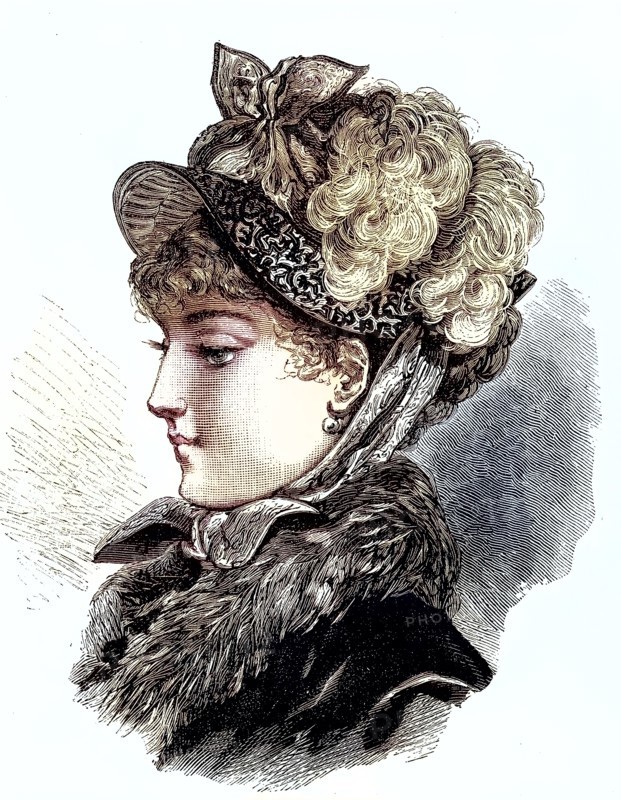 Fashion Picture From 1880