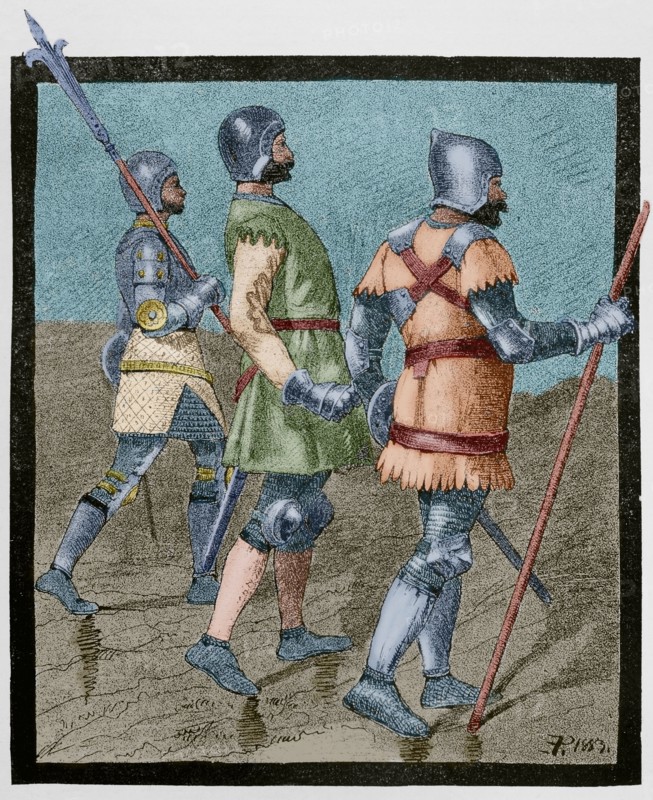 Aragonese warriors.