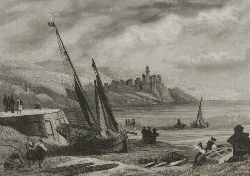 Fuenterrabia and Olaso promontory.