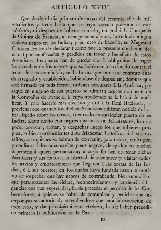 "Asiento Treaty".