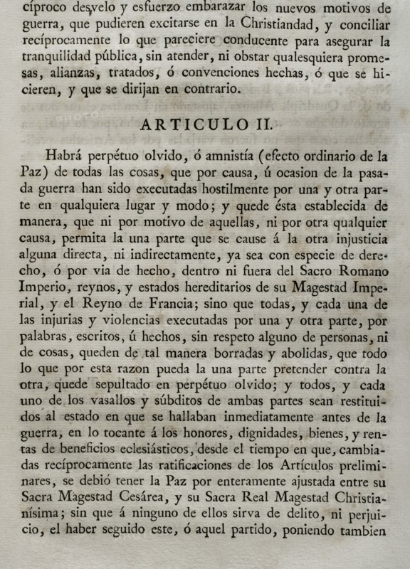 Accession by King Philip V of Spain to the Treaty of Vienna.