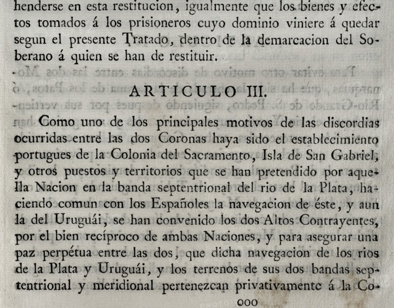 First Treaty of San Ildefonso.
