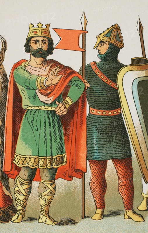 King and warrior.