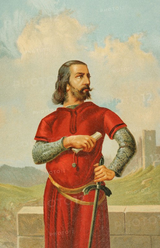 Rodrigo Diaz de Vivar, known as El Cid Campeador.