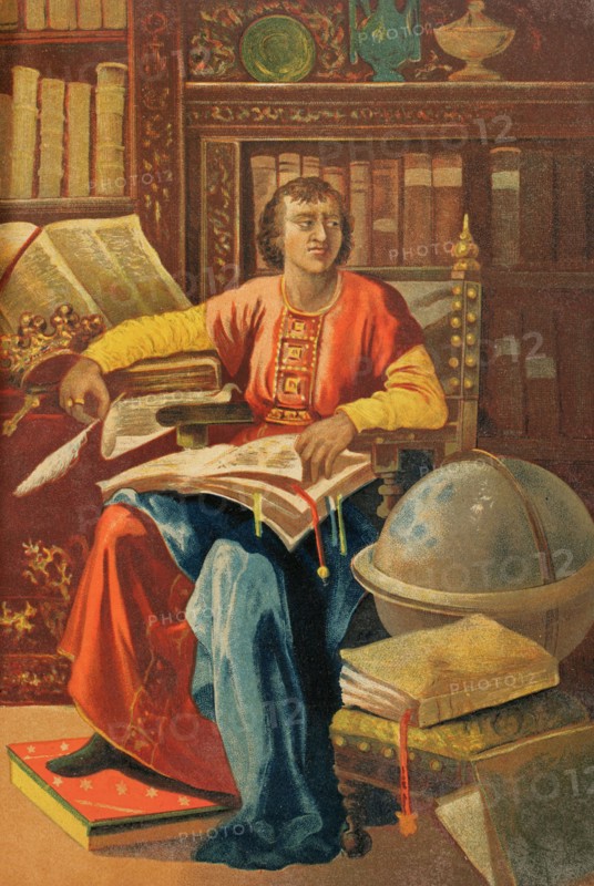 Alfonso X of Castile, called "The Wise".