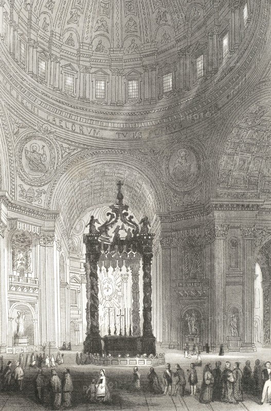 St. Peter’s Basilica In Vatican City.
