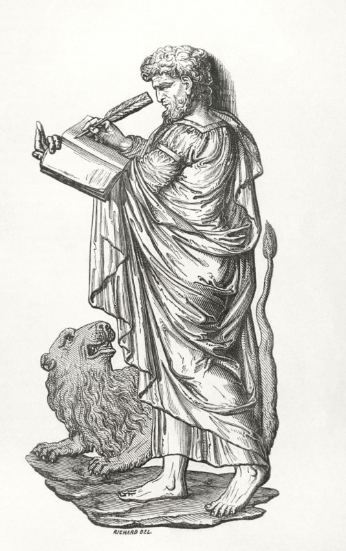 Saint Mark the Evangelist.