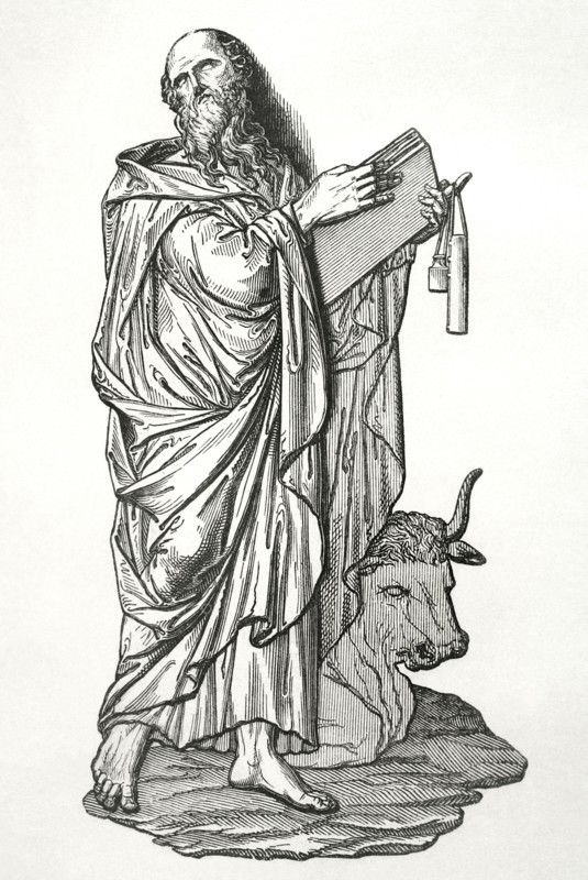 Saint Luke the Evangelist.