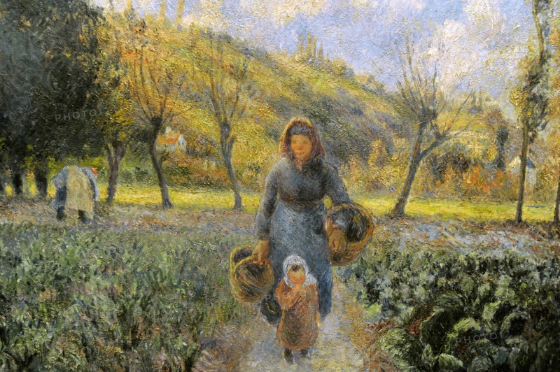 In the kitchen Garden.