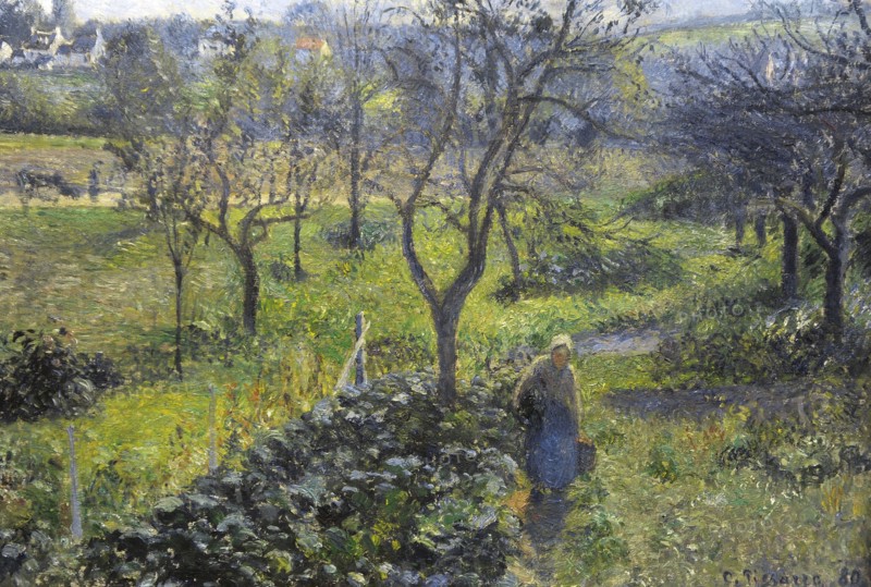 Garden at Val Hermeil.