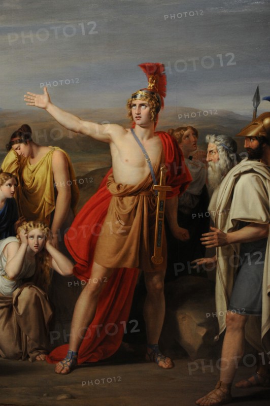 Antilochus takes to Achilles the news of the fight on the body of Patroclus.