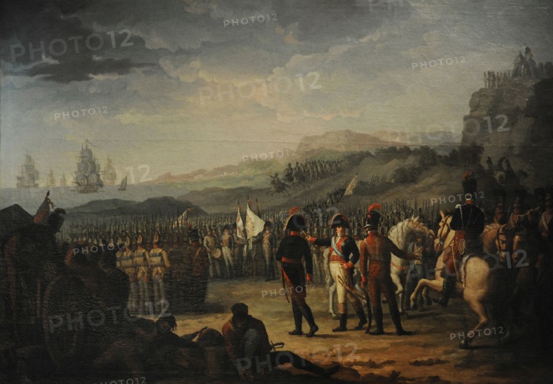 Marquis of La Romana and his troops set sail.