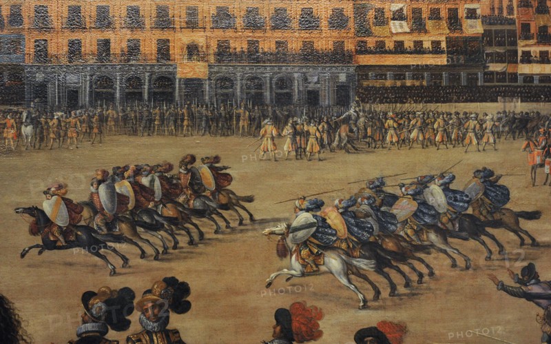Festivities in the Plaza Mayor.