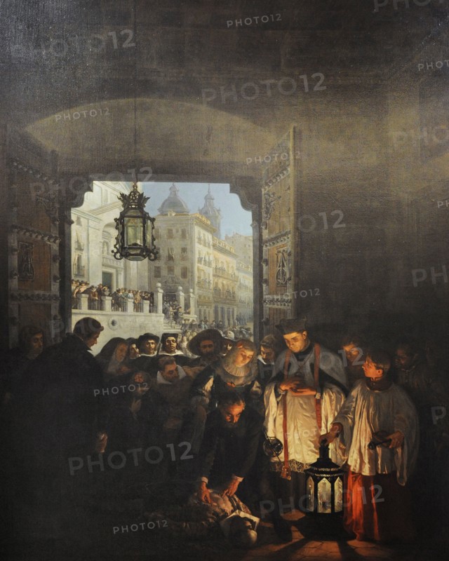 Death of the Count of Villamediana.