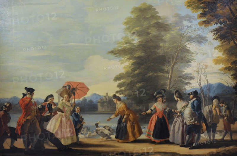 A Stroll beside the Large Pond of El Retiro.
