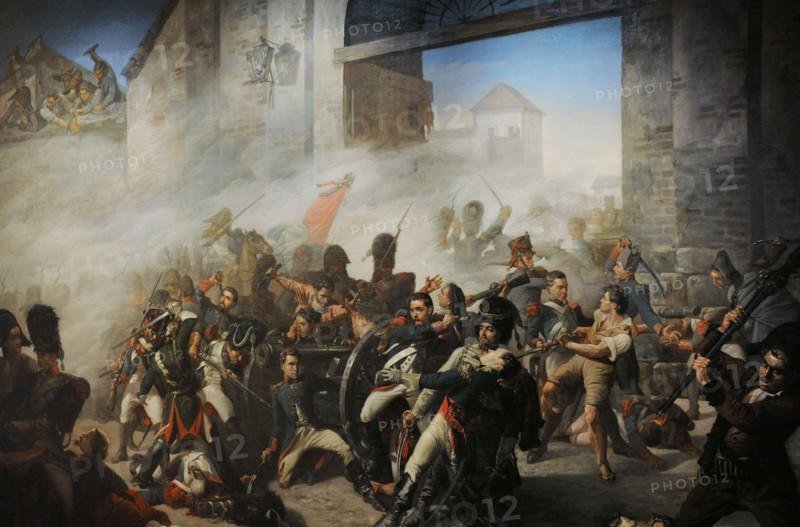 Death of Daoiz and Defence of Monteleon Park.