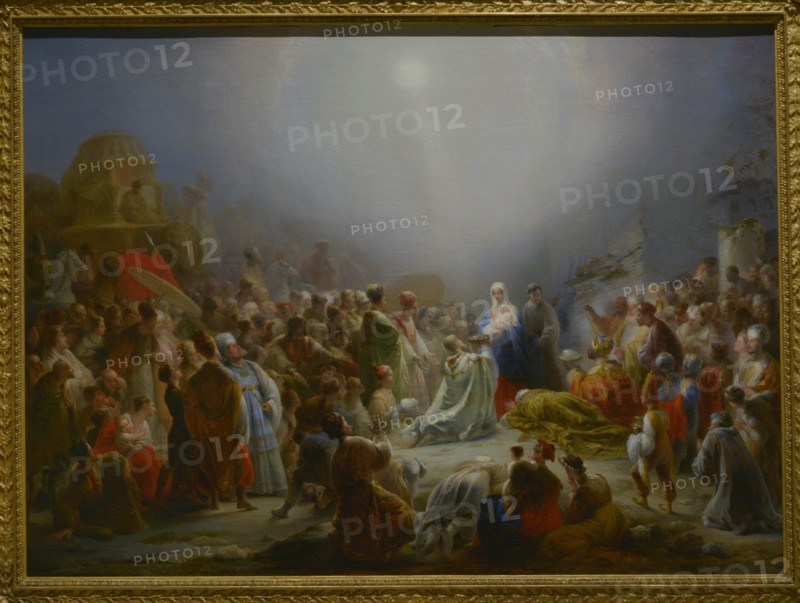 The Adoration of the Magi.