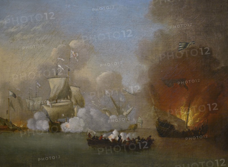 Portuguese action against Barbary pirates.
