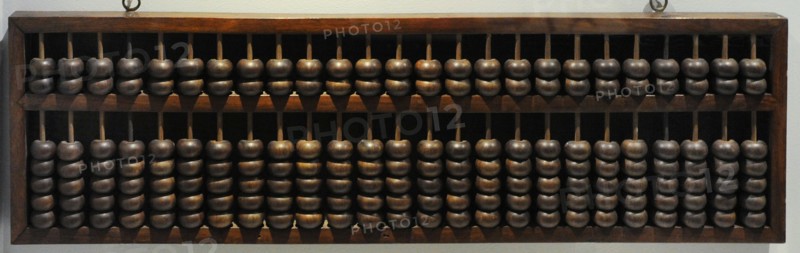 The Chinese abacus.