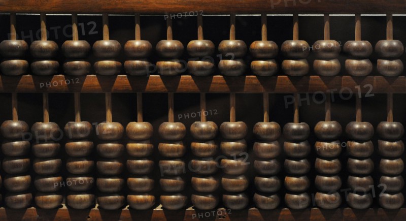 The Chinese abacus.